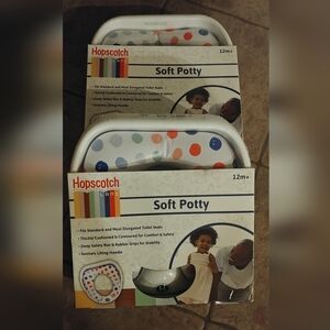 2 Soft Potty Training Seat's